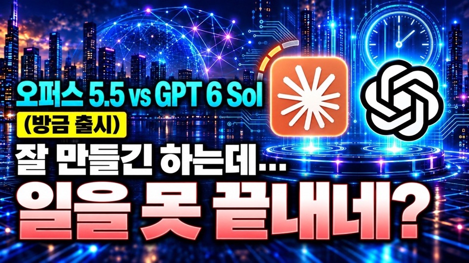 이종범 교수의 GPT-6 Sol 대결 영상 표지